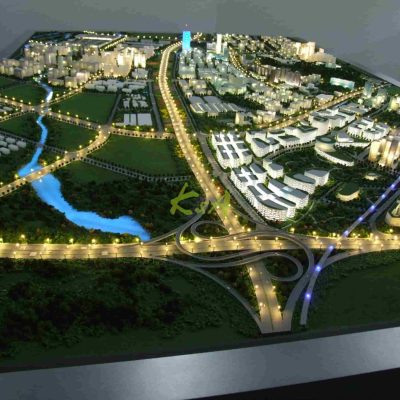 Master Plan Model of Shenzhen Guangming New District 1