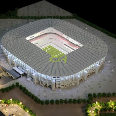 2022 Qatar FIFA World Cup RAS ABU ABOUD Stadium Model 2